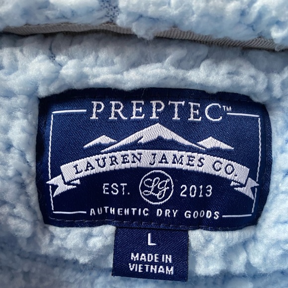NWOT Lauren James Light Blue Sherpa - Picture 8 of 9